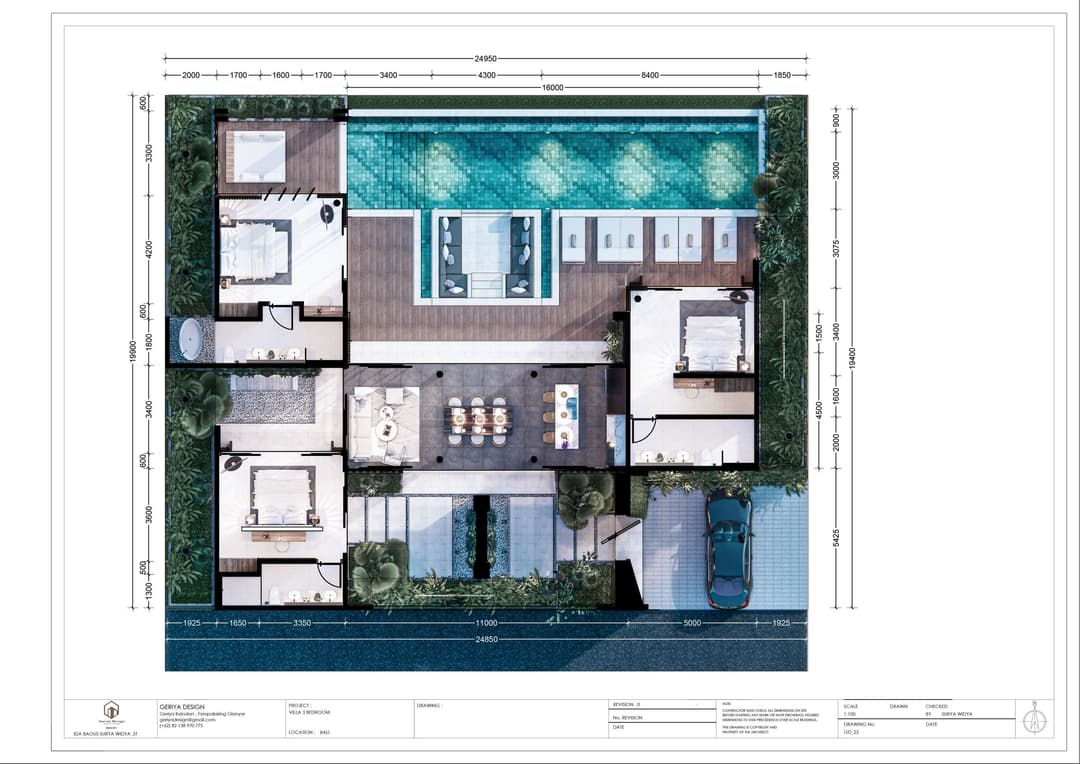 Vue aérienne Sam sao sans toit